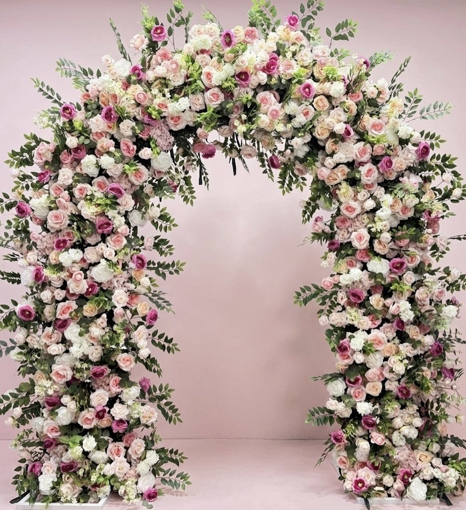 Luxury floral arch decoration